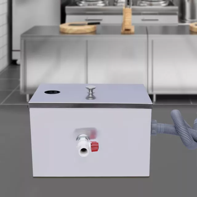 Stainless Steel Grease Trap Interceptor for Restaurant Home Water Oil separator