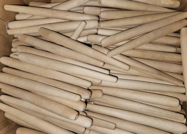 10 Wood Blanks Fishing Lure or Decoy, Cigar Shaped 7.5 inch, 1oz