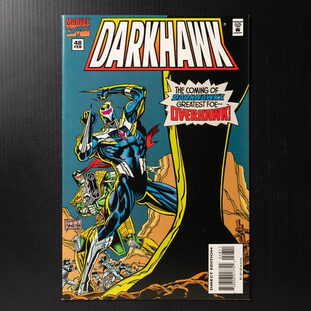 Darkhawk #48 (1995), Marvel Comics, Low Print Run, 1st Overhawk Cameo, VF/NM