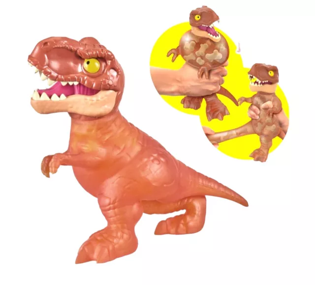 -Figura de Acción -Bandai Heroes of Goo Jit Zu -JURASSIC WORLED-SUPAGOO T.REX