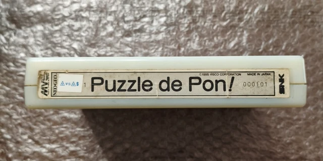 PUZZLE DE PON! Snk Neo Geo Mvs Serial Low EUR 67,90 - ES