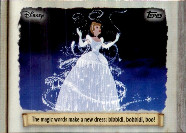 2025 TOPPS DISNEY Wonder Bibbidi Bobbidi Boo Insert Cinderella 75th # ...