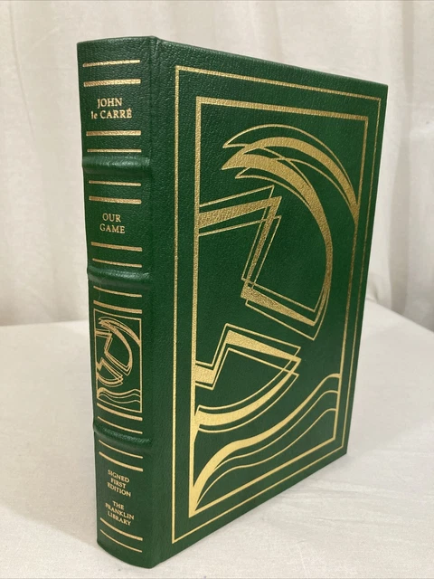 JOHN LE CARRE Signed OUR GAME Limited Edition FRANKLIN LIBRARY 1995 ...
