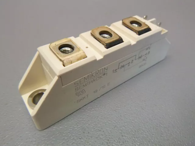 SKKT1912E - SEMIKRON - SKKT 19/12 E / Module SEMIPACK 1 /  2 Thyristors   USED