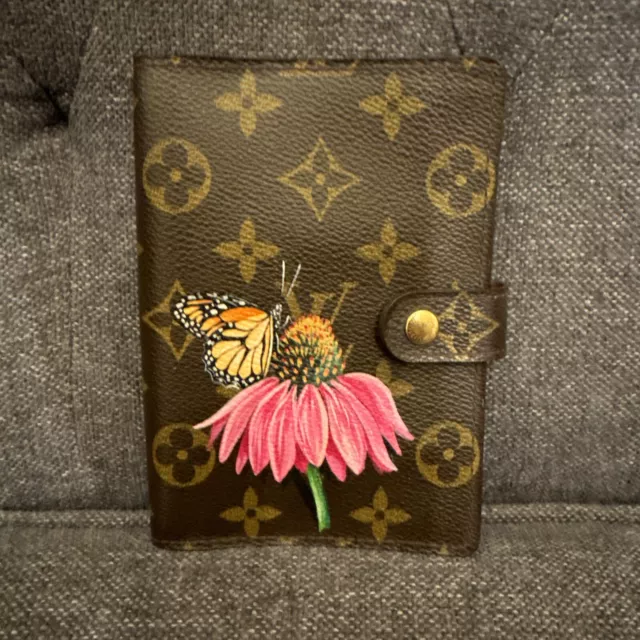 Custom Painted Louis Vuitton PM Agenda