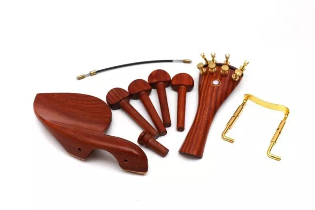 1 ensemble 4/4 Kit de violon palissandre violon cordier cheville...