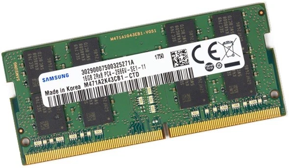 16 GO RAM DDR4 SO 2666 Mhz pour Dell OptiPlex 3060 ; 3070 ; 3080 (Micro ...