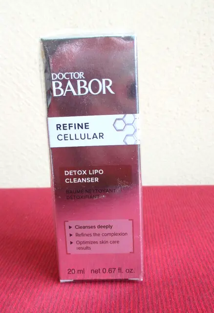 Doctor Babor-Refine Cellular-Detox Lipo Cleanser-20 ml- neu