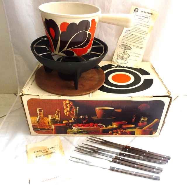 Appareil Poêlon A Fondue Le Creuset Année 70