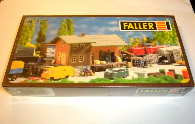 Faller N 2117-Güterschuppen Bausatz neu-OVP- Kit: goods depot