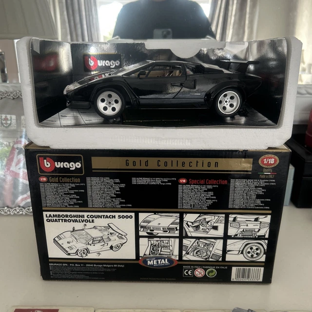 LAMBORGHINI COUNTACH 1988 BURAGO 1/18 SANS BOITE