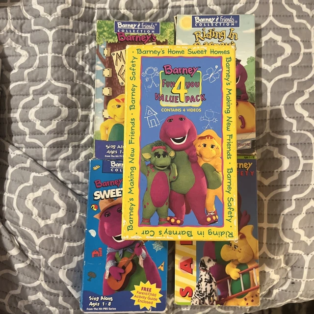 Barney Fun 4 You Value Pack 4 Vhs Vintage Cassettes 1 vrogue.co