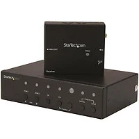 StarTech.com Extender HDBaseT multi-ingresso con switch em - DisplayPort