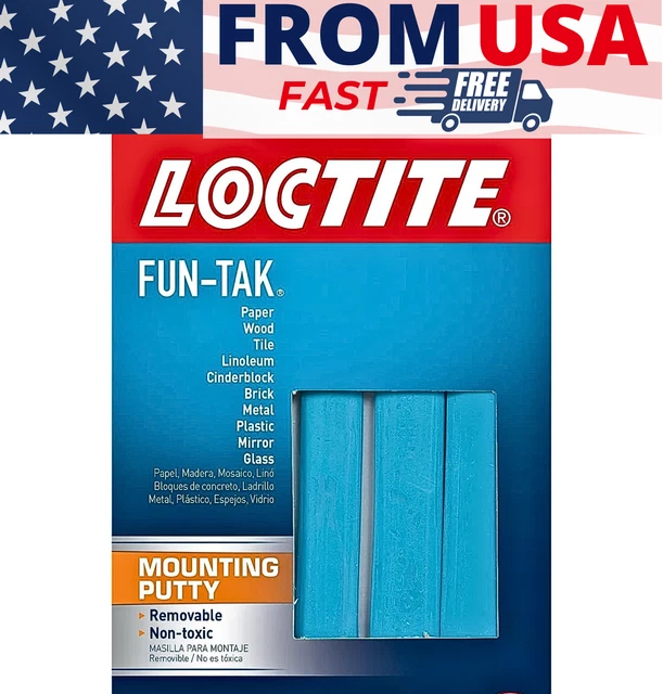 LOCTITE FUNTAK MOUNTING Putty, 2 Oz, 1, Wallet, Adhesive Putty. 3.92
