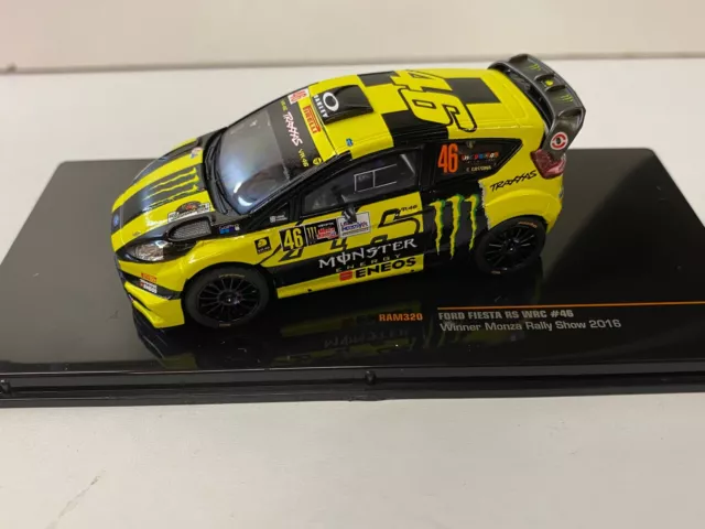 Ford Fiesta RS WRC Monza 2016 Valentino Rossi #46 Rally Modell Ixo 1:43 1/43