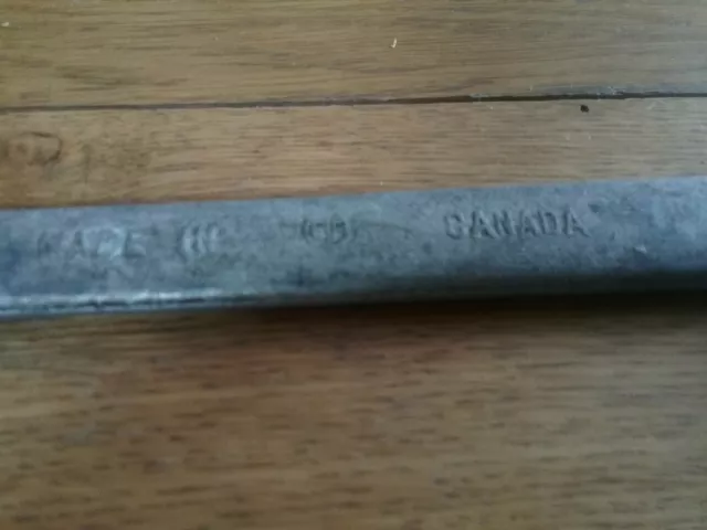 Original WW2 RAF Aircraft Spanner  Made in Canada 2