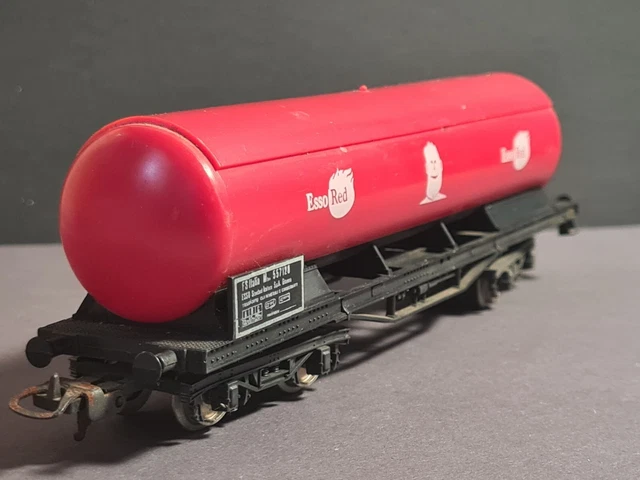 Wagon-citerne Lima FS Esso - Échelle N - Réf 405 - Modélisme Ferroviaire