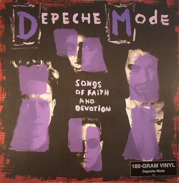 Depeche Mode Songs of Faith and Devotion Vinyl LP New Sealed