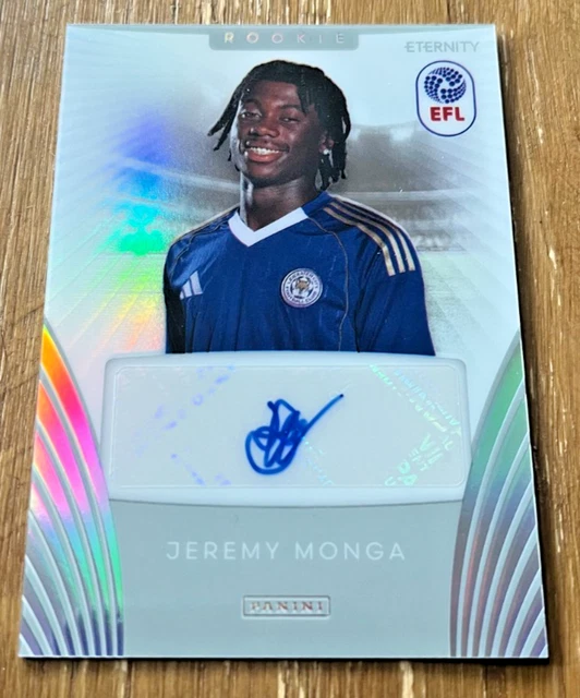 jeremy-monga-rookie-auto-2025-26-panini-efl-eternity-leicester-city