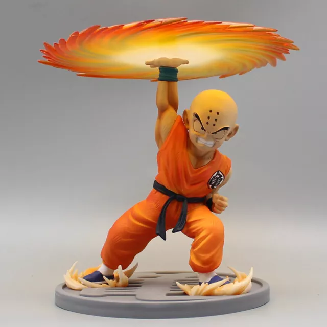 Kuririn Krillin Technique Kienzan DRAGON BALL Figurine DBZ Disque Combat Attaque