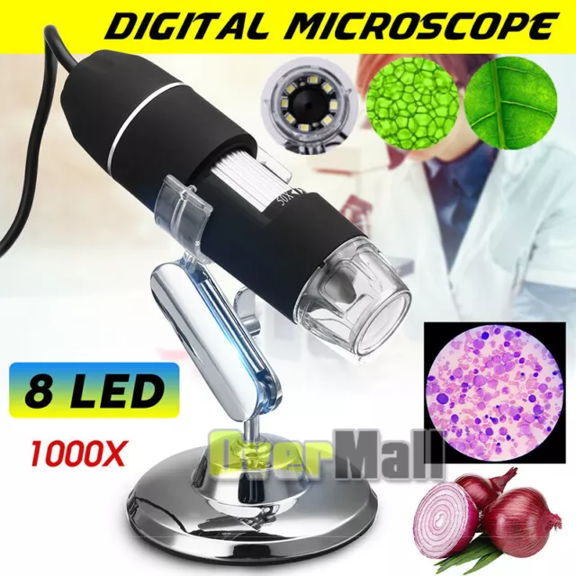 Microscopio Digital Inalambrico Camara De Inspeccion Usb Hd De Mano 0X-1000