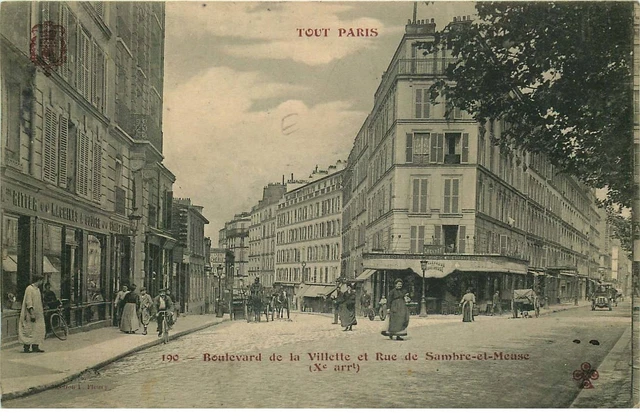 CPA Tout Paris - 464 - Boulevard de la Villette, 19e (75962