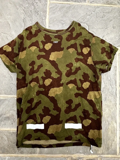Off white deals camo tee