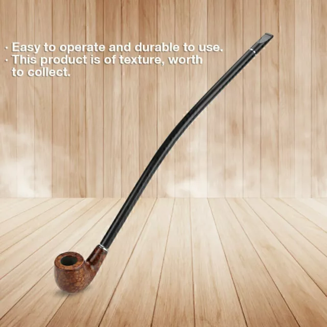 40.5cm Vorzüglicher Holzpfeifen Lang Tabakpfeife Geschenk Tabakspfeife mit BLOVE