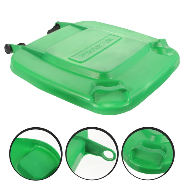 Poubelle Extérieur Jardin Poubelle Prosperplast Wheeler 110L Verte - Avec Roues Et Couvercle - Pour Jardin Et Extérieur Bac 110L