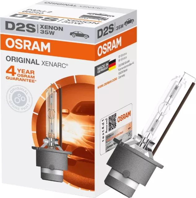 1 ampoule Xenon D2S OSRAM ORIGINAL (blister)