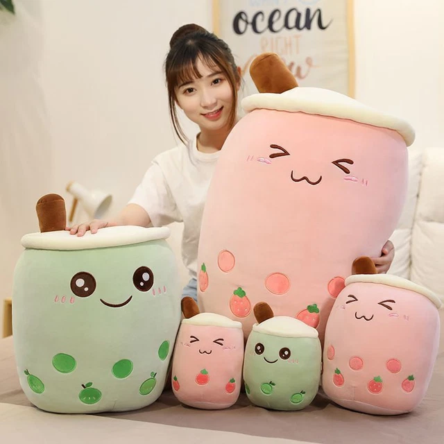 BIG BUBBLE TEA Boba Cup Squishmallow Gift Plush Toy Soft Kawaii Gift