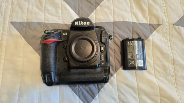 Nikon D3 12.1 MP Digital SLR Camera - Black (Body Only)