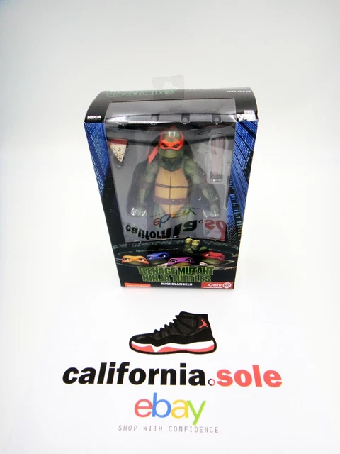 🐢 NECA TMNT Teenage Mutant Ninja Turtles 7" Michelangelo Figure 1990 Gamestop