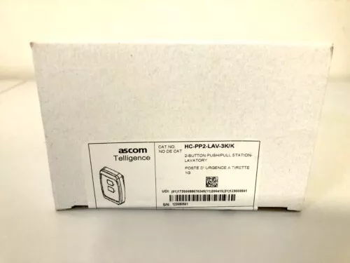 Ascom Telligence HC-PP2-LAV-3K Emergency Pullcord Station