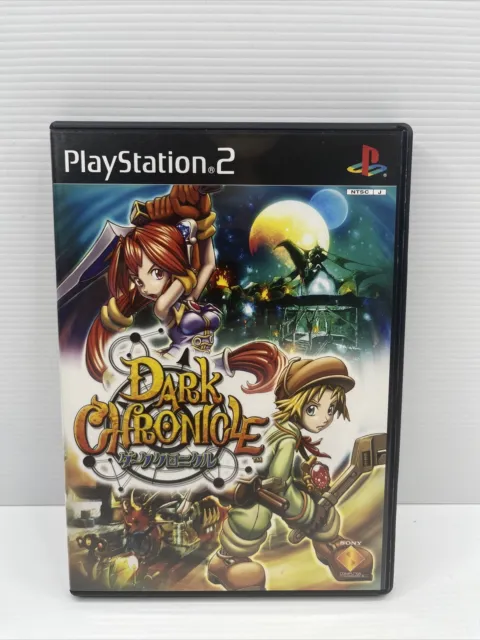 Dark Chronicle - PS2 Playstation 2 NTSC-J Japan RPG Game w Manual