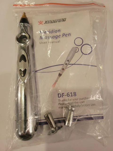 PLUMA MENSAJE MERIDIAN Xindefeng DF-618 para liberaciones de dolor/terapia de bajo voltaje de la piel