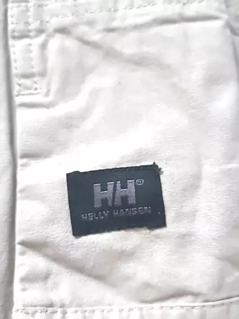 Helly Hansen Mens Cotton Trousers Size W42 L37 Beige 3