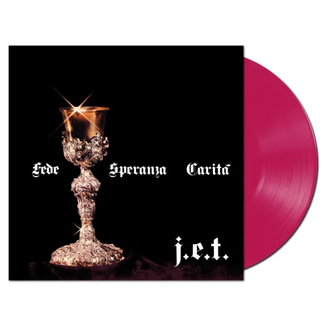 J.E.T. Fede Speranza Carita' (ltd.ed. clear purple vinyl) LP  italian prog
