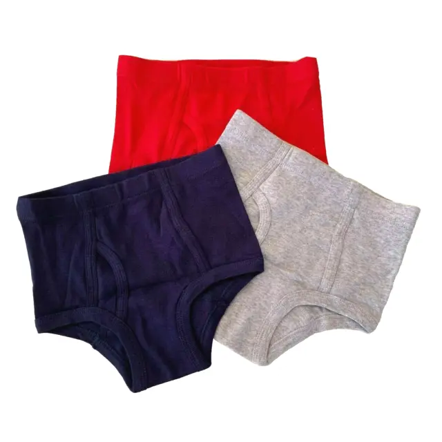 Hanna Andersson Organic Cotton 3-Pack  "CLASSIC BRIEFS"  2-3 Years. Great Gift!