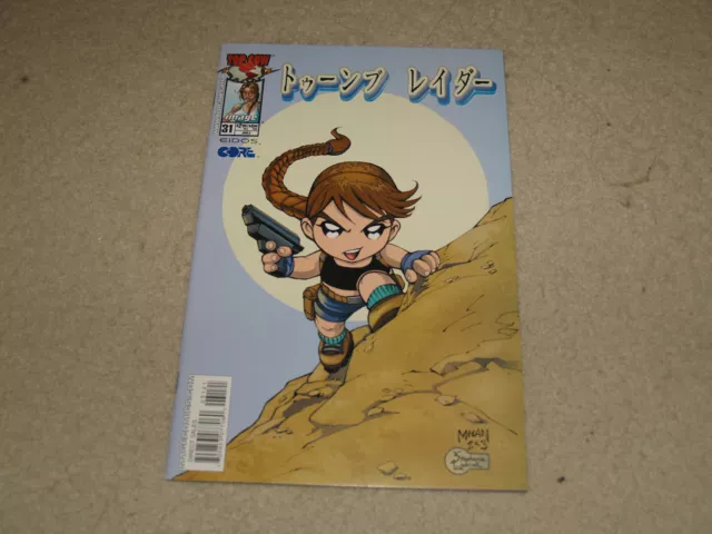 Tomb Raider issue # 31 ( Top Cow / Image 2003) manga variant cover