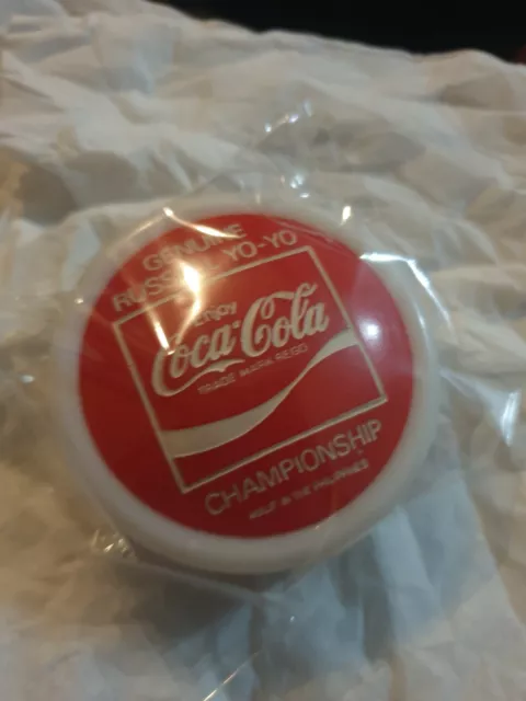 Coke vintage Yoyo genuine Russell rare 70's  , like fanta sprite