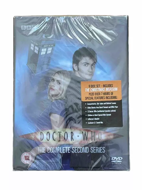 Doctor Who The Complete Second Series DVD, NEW & Sealed, Dr David Tennent