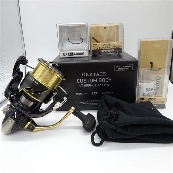 DAIWA 19 CERTATE Custom Body LT3000-XH Spinning Reel Used JP