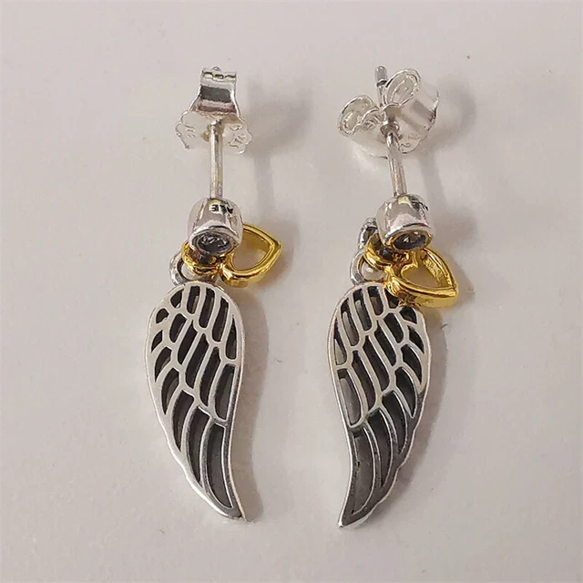 Pandora online wing earrings