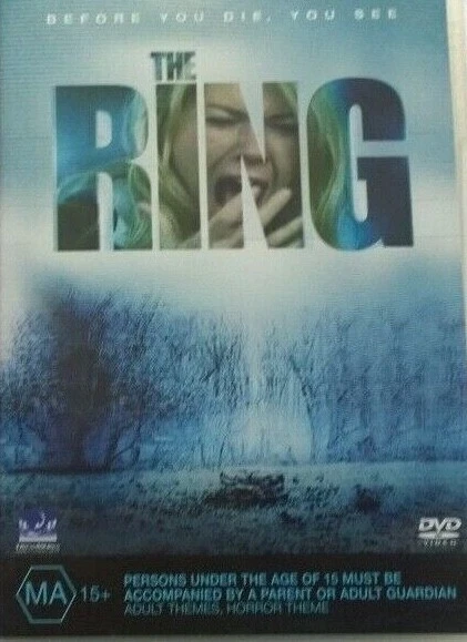 THE RING DVD Acceptable Cond 2003 Dreamworks 8300456 Regions 2/4 Pal $1