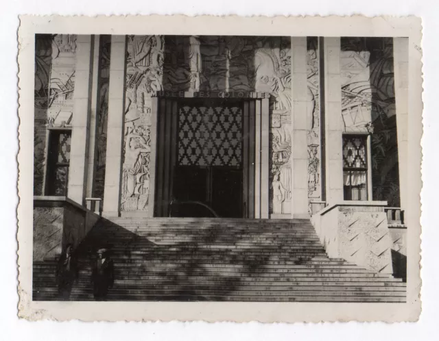 PHOTO ANCIENNE - Musée des Colonies Palais de la Porte Dorée - Vers 1930-1950