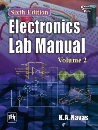 Electronics Lab Manual, Volume 2 Book NEUF