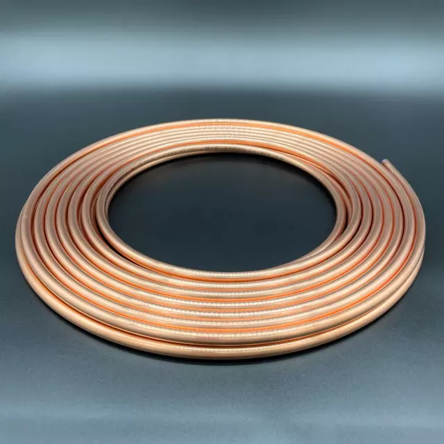 Copper Tube Coil 15m in 1/2", 1/4", 3/8" & 5/8" Refrigeration and Air Con System