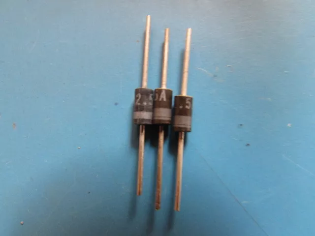 M2.5A Mallory Diode Rectifier, 2.5 Amp (5 pieces) M2.5A 1000 PIV SHIPS NOW USA 3