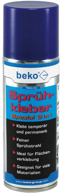 Adesivo spray beko TecLine - speciale - 2in1 200 ml 260 2 200